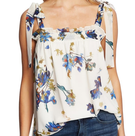 CeCe Tops - NWT CeCe XL Floral Printed Top